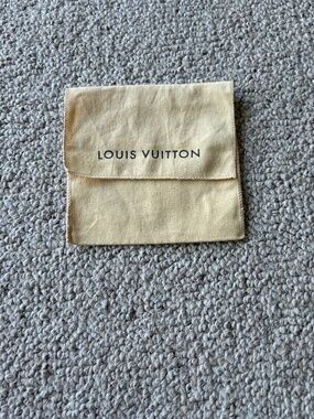 Louis Vuitton Mini Dust Bag 6x6 Cotton Envelope Storage LV